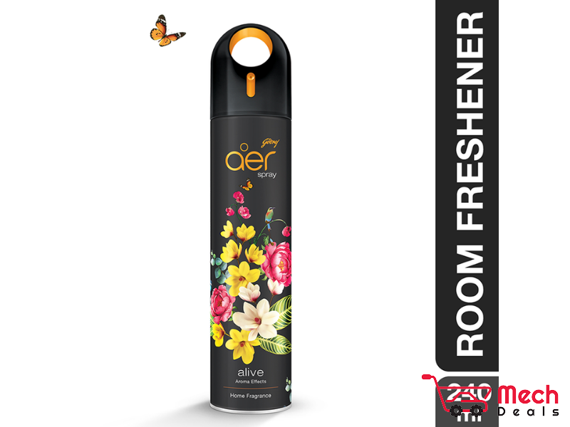 Godrej Aer Spray Premium Air Freshener For Home & Office Alive 240Ml