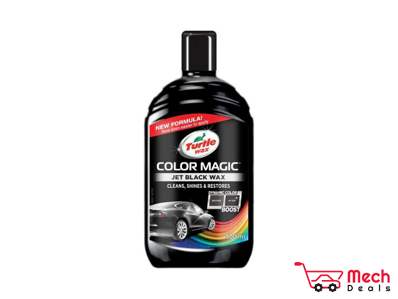 Turtle Wax Color Magic Jet Black Wax (500Ml)