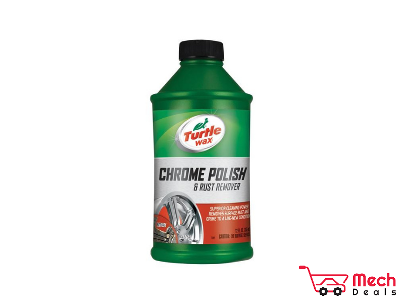 Turtle Wax Chrome Polish & Rust Remover (355Ml)