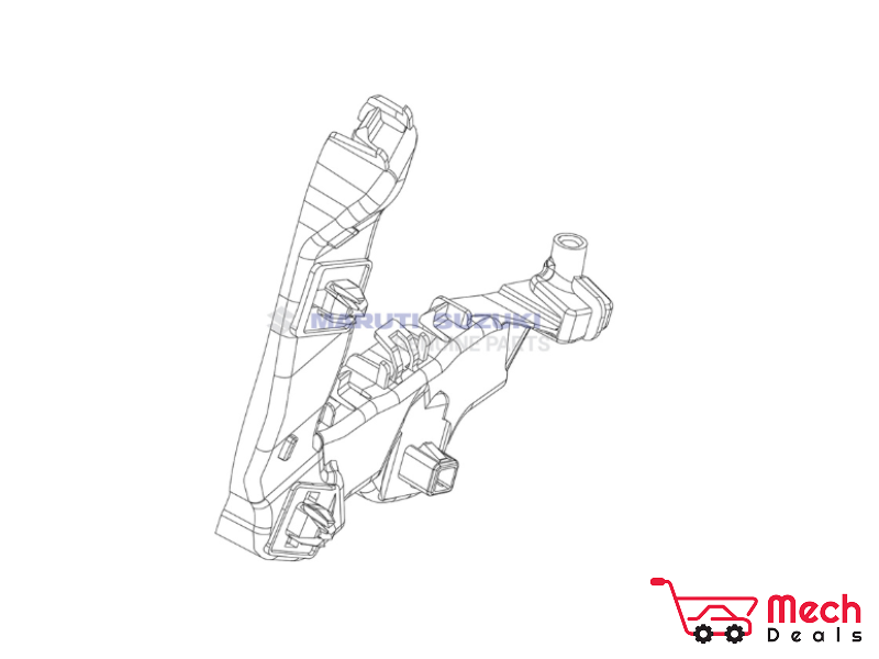 Holder Rr Bumper Side Lh